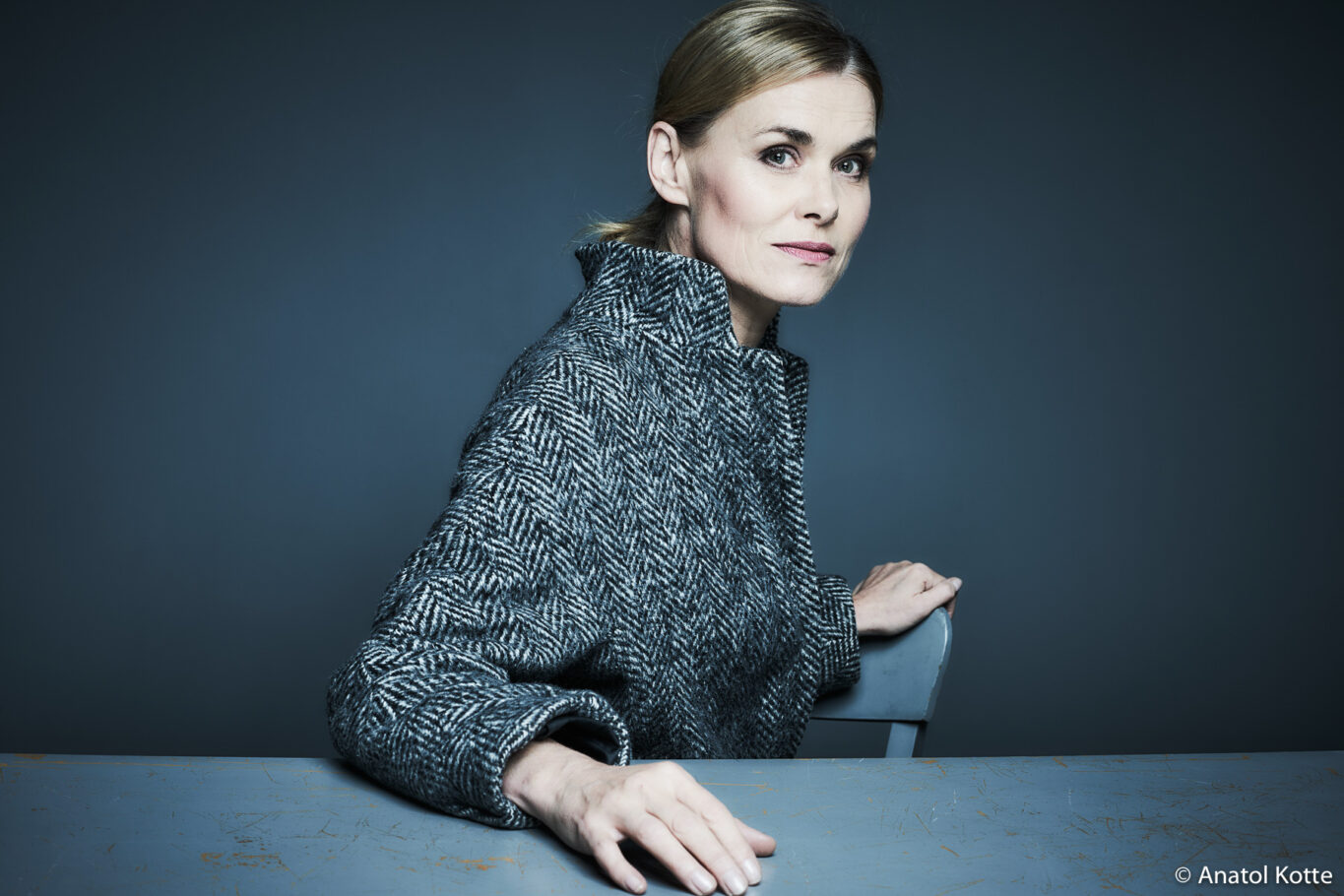 Porträt von Schauspielerin Andrea Lüdke aus Hamburg von Fotografin Anatol Kotte