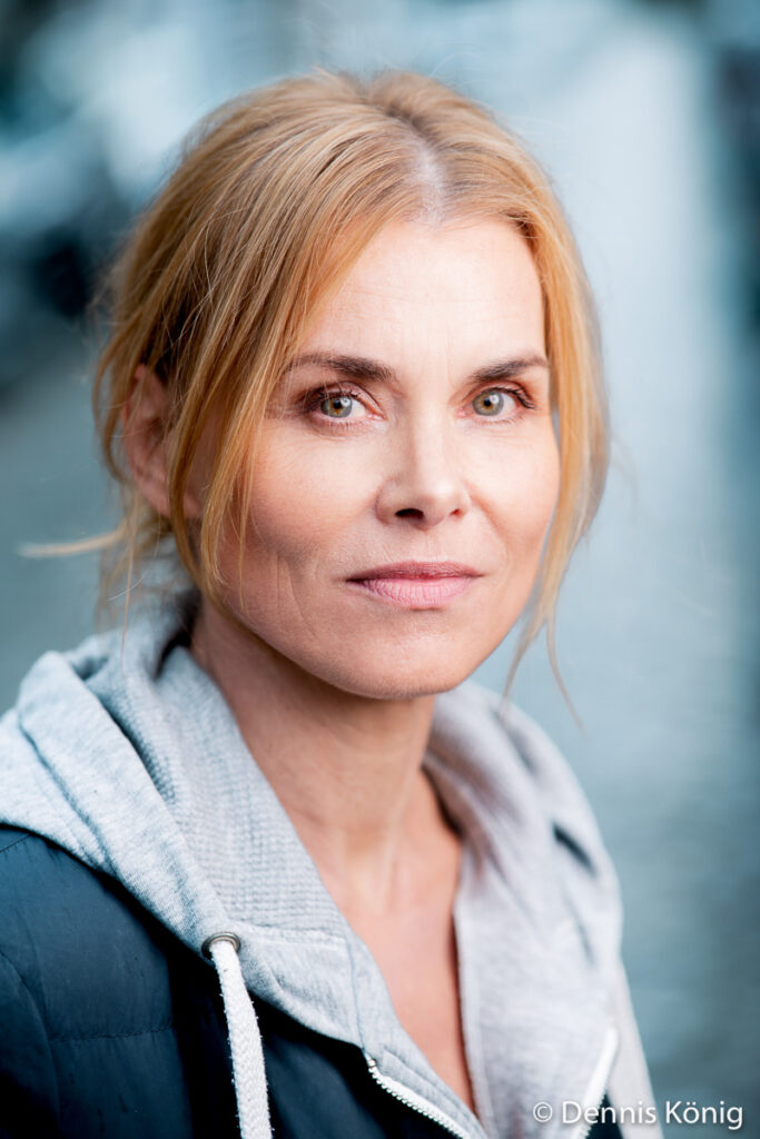 Porträt von Schauspielerin Andrea Lüdke aus Hamburg von Fotograf Dennis König